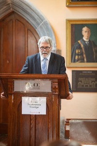 FREE IMAGE- NO REPRO FEE. University College Cork on Friday the 18th of May 2018 in the Aula Max hosted an event to celebrate the Gaelscoileanna in Cork. Pupils and teachers from a number of school were guests of UCC President, Professor Patrick O Shea. Photo By Tomas Tyner, UCC.