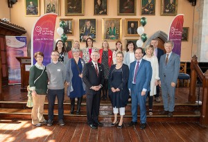 FREE IMAGE- NO REPRO FEE. University College Cork on Friday the 18th of May 2018 in the Aula Max hosted an event to celebrate the Gaelscoileanna in Cork. Pupils and teachers from a number of school were guests of UCC President, Professor Patrick O Shea. Photo By Tomas Tyner, UCC.