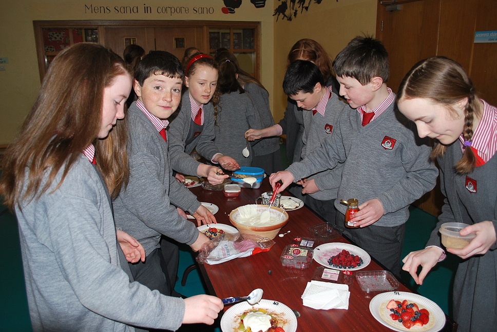 Milseog Sláintiúil ag Rang 6